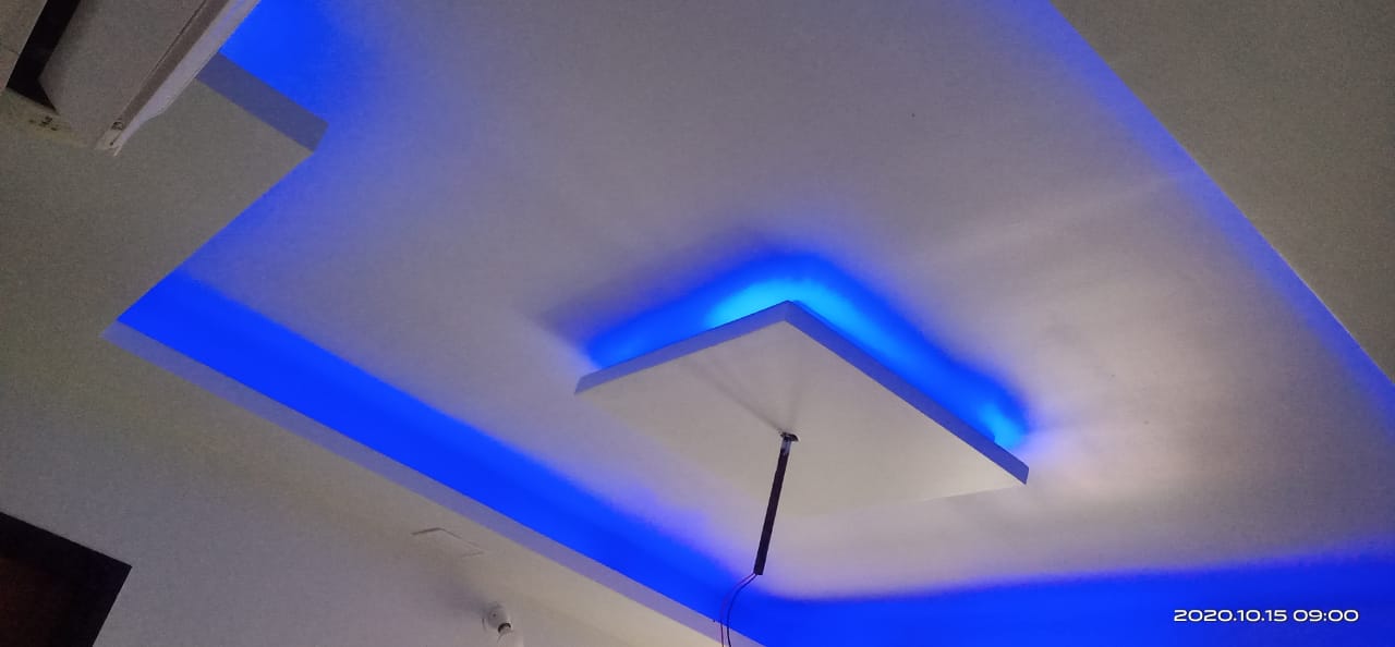 Pop Ceiling Interior Work Image
