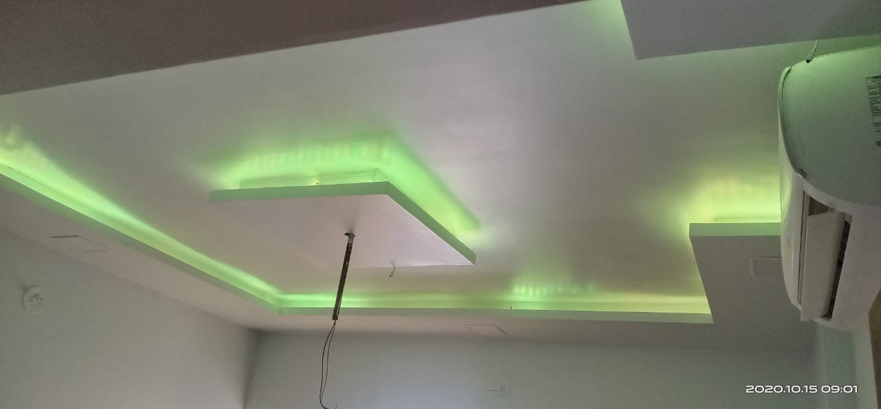 Pop Ceiling Interior Work Image